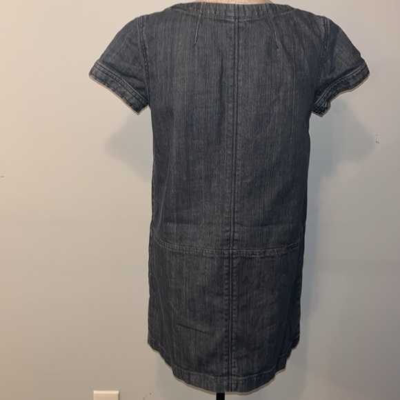French Connection Boxy Denim Short Sleeve Dress size 12 - Picture 4 of 8